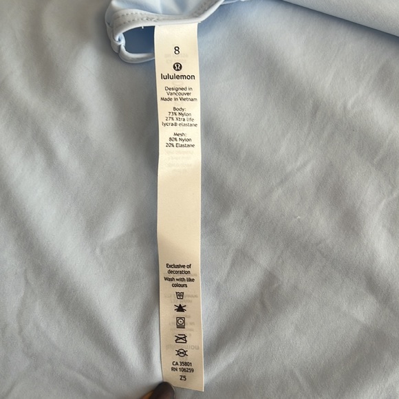 Lululemon Run Off Route tank NWT 8 light blue - Picture 6 of 8